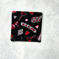 Harley Quinn Fabric Bookmark