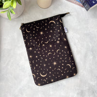 Small Stars and Moons -  Zippered Book Sleeve - Paperback